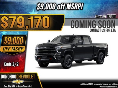 2026 Chevrolet Silverado 2500 HD LTZ