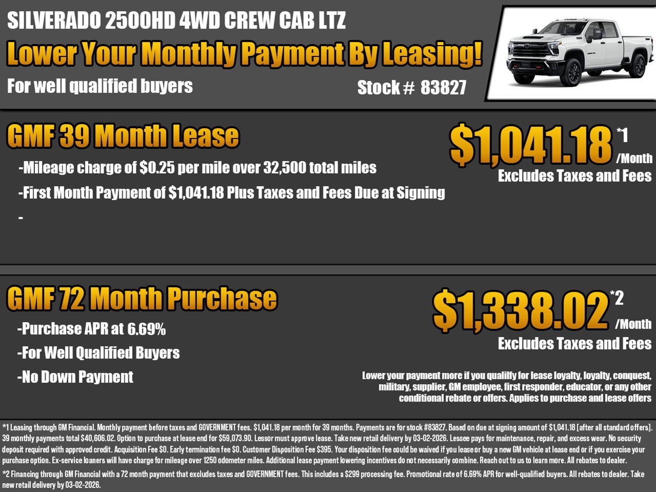 2026 Chevrolet Silverado 2500 HD LTZ