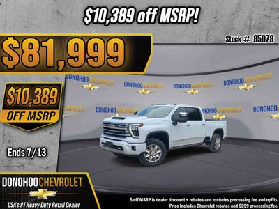 2026 Chevrolet Silverado 2500 HD High Country