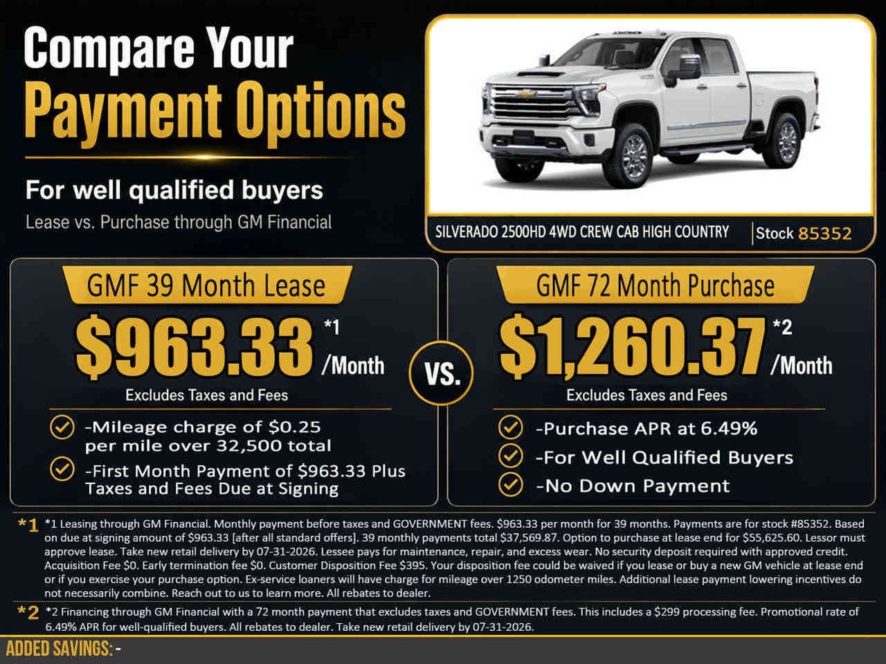2026 Chevrolet Silverado 2500 HD High Country