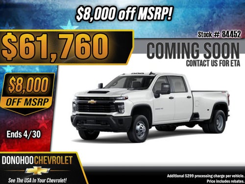 2026 Chevrolet Silverado 3500 HD WT DRW