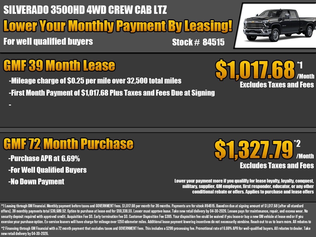 2026 Chevrolet Silverado 3500 HD LTZ