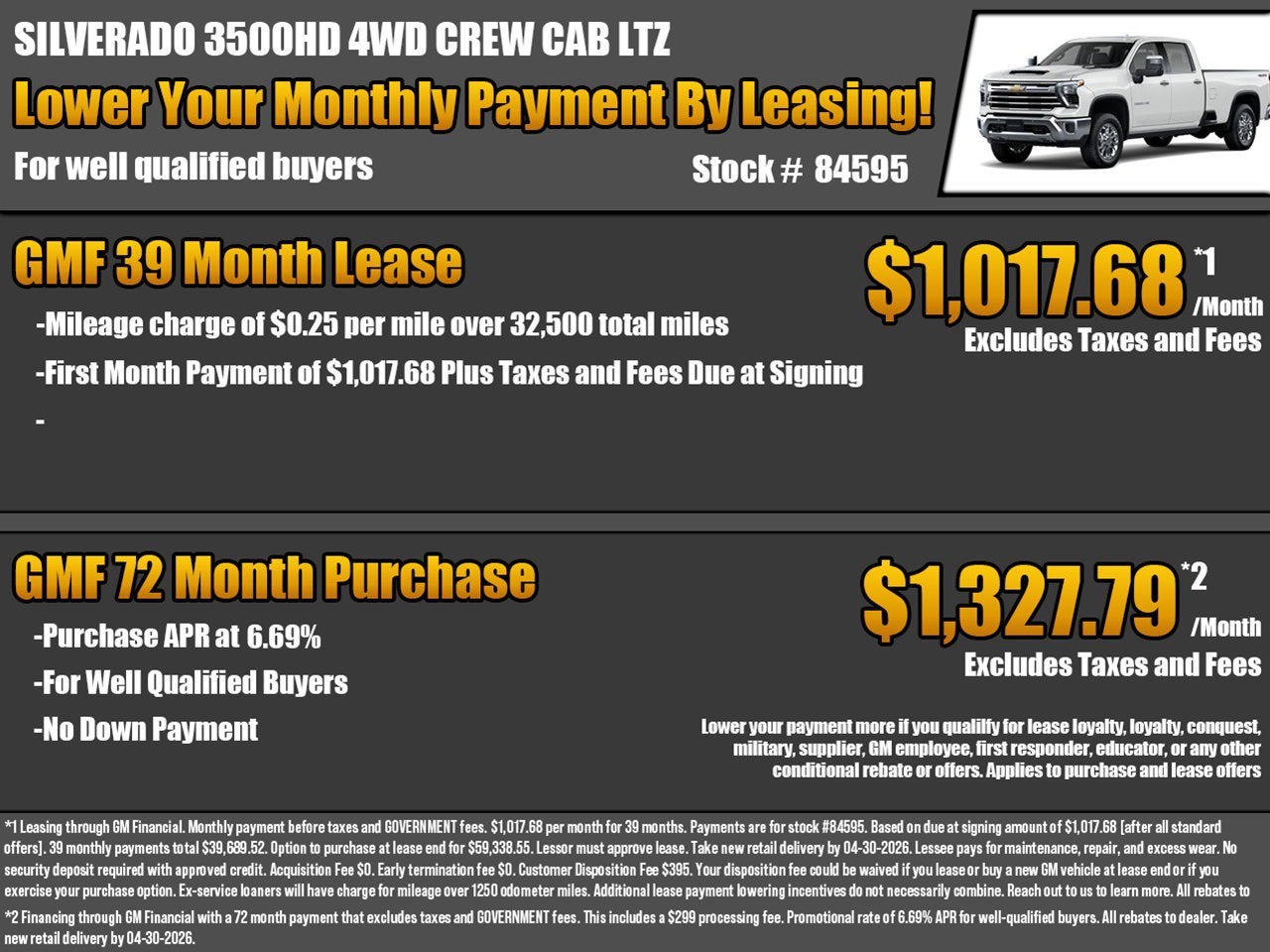 2026 Chevrolet Silverado 3500 HD LTZ