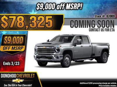 2026 Chevrolet Silverado 3500 HD LTZ