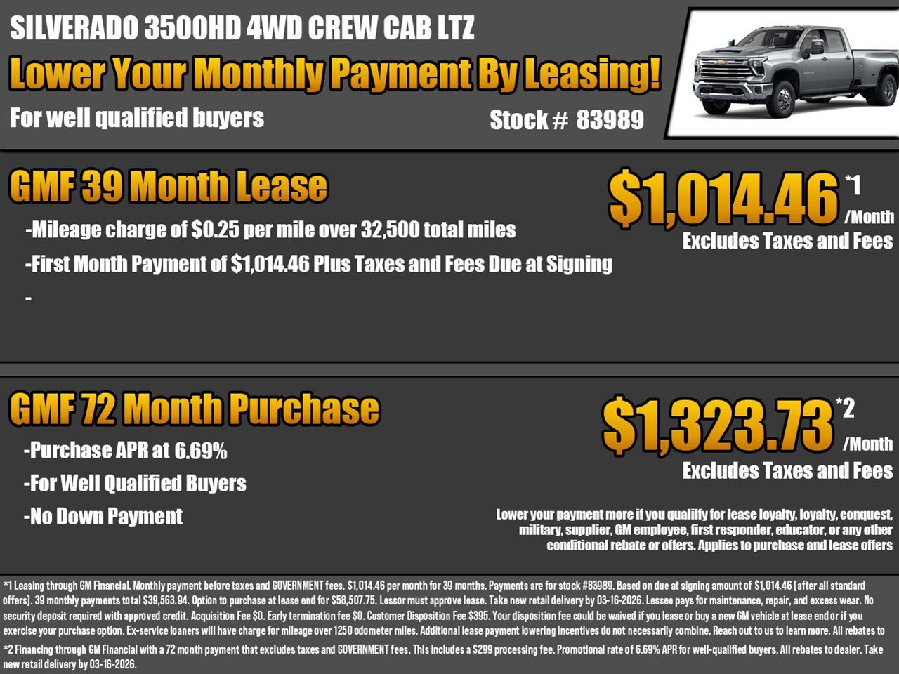 2026 Chevrolet Silverado 3500 HD LTZ