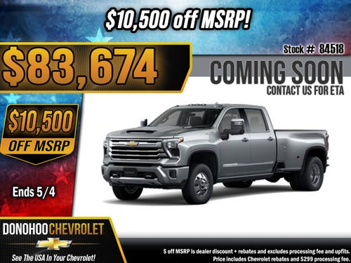 2026 Chevrolet Silverado 3500 HD High Country DRW