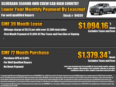 2026 Chevrolet Silverado 3500 HD High Country DRW