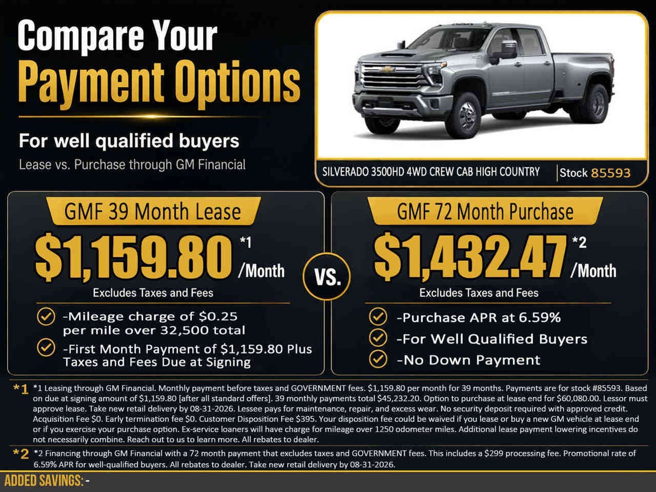 2026 Chevrolet Silverado 3500 HD High Country DRW