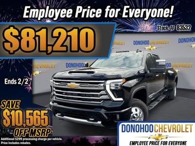 2026 Chevrolet Silverado 3500 HD High Country DRW
