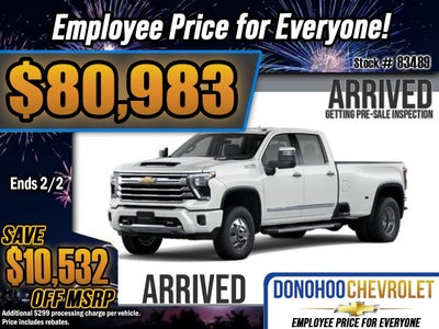 2026 Chevrolet Silverado 3500 HD High Country DRW