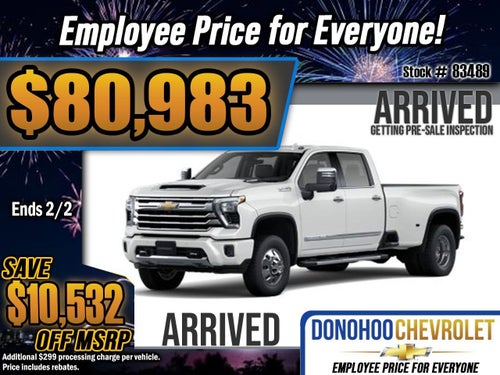 2026 Chevrolet Silverado 3500 HD High Country DRW