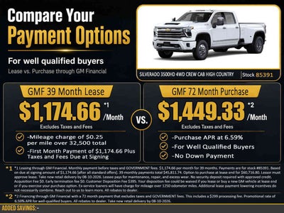 2026 Chevrolet Silverado 3500 HD High Country DRW