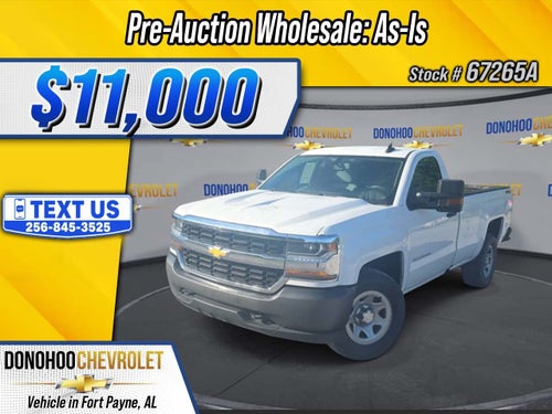 2018 Chevrolet Silverado 1500 Work Truck