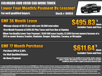 2026 Chevrolet Colorado WT