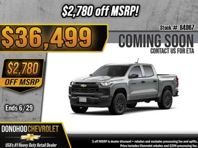 2026 Chevrolet Colorado WT