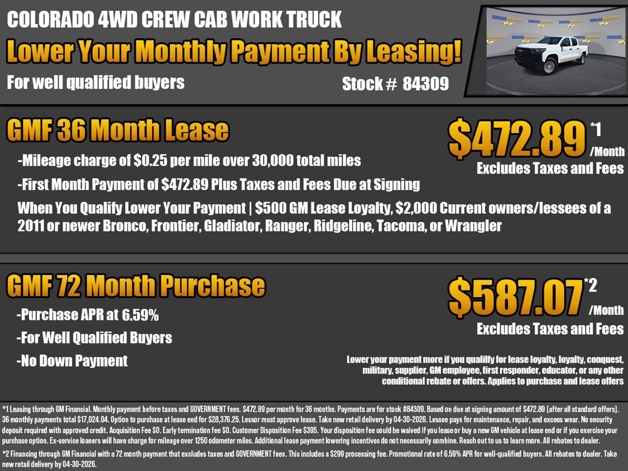 2026 Chevrolet Colorado WT