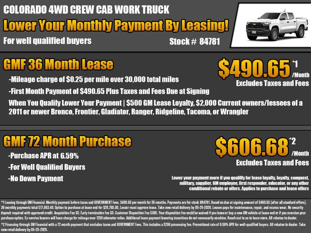 2026 Chevrolet Colorado WT