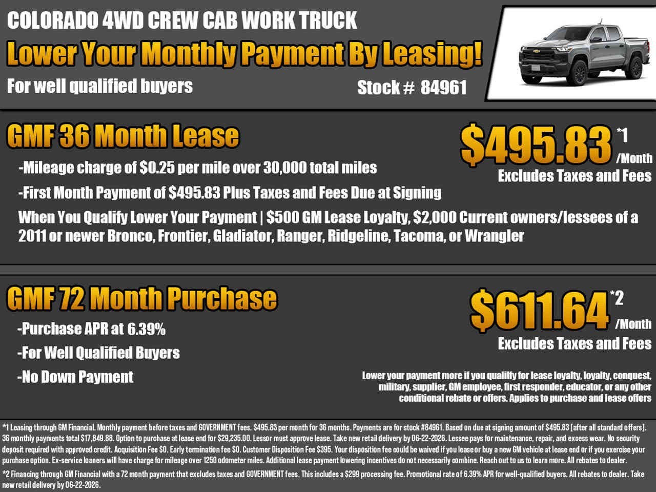 2026 Chevrolet Colorado WT