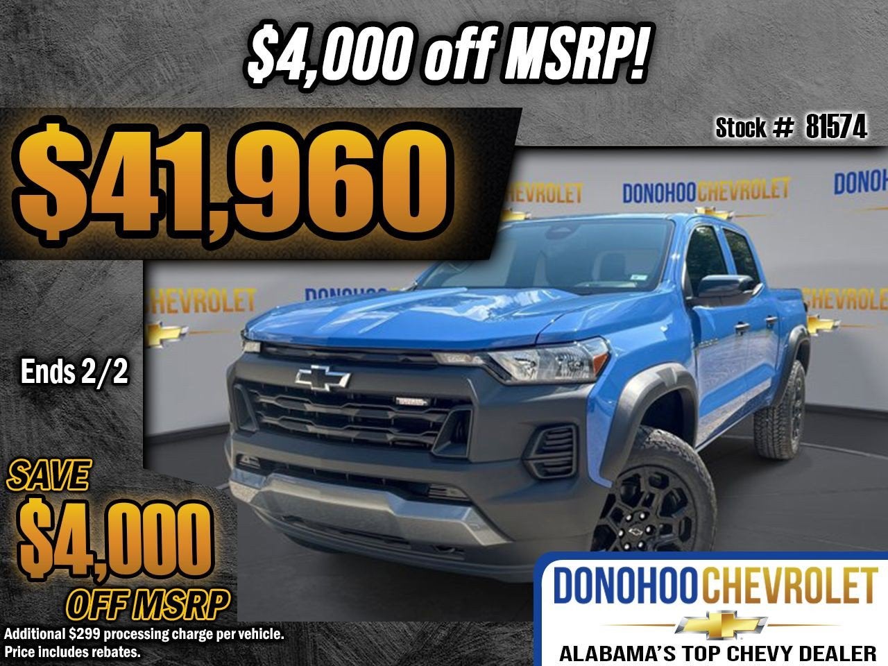 2026 Chevrolet Colorado Trail Boss