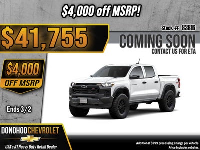 2026 Chevrolet Colorado Trail Boss