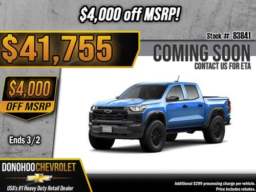 2026 Chevrolet Colorado Trail Boss