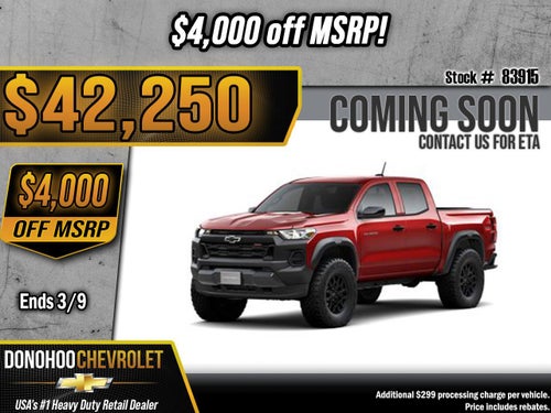 2026 Chevrolet Colorado Trail Boss