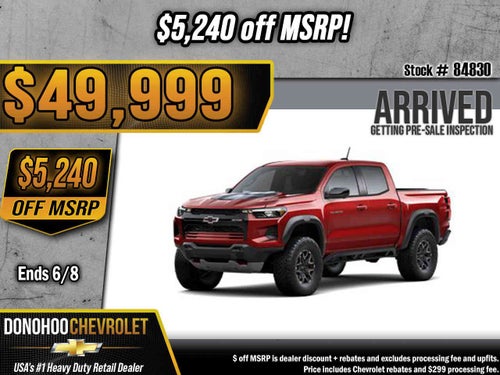 2026 Chevrolet Colorado ZR2