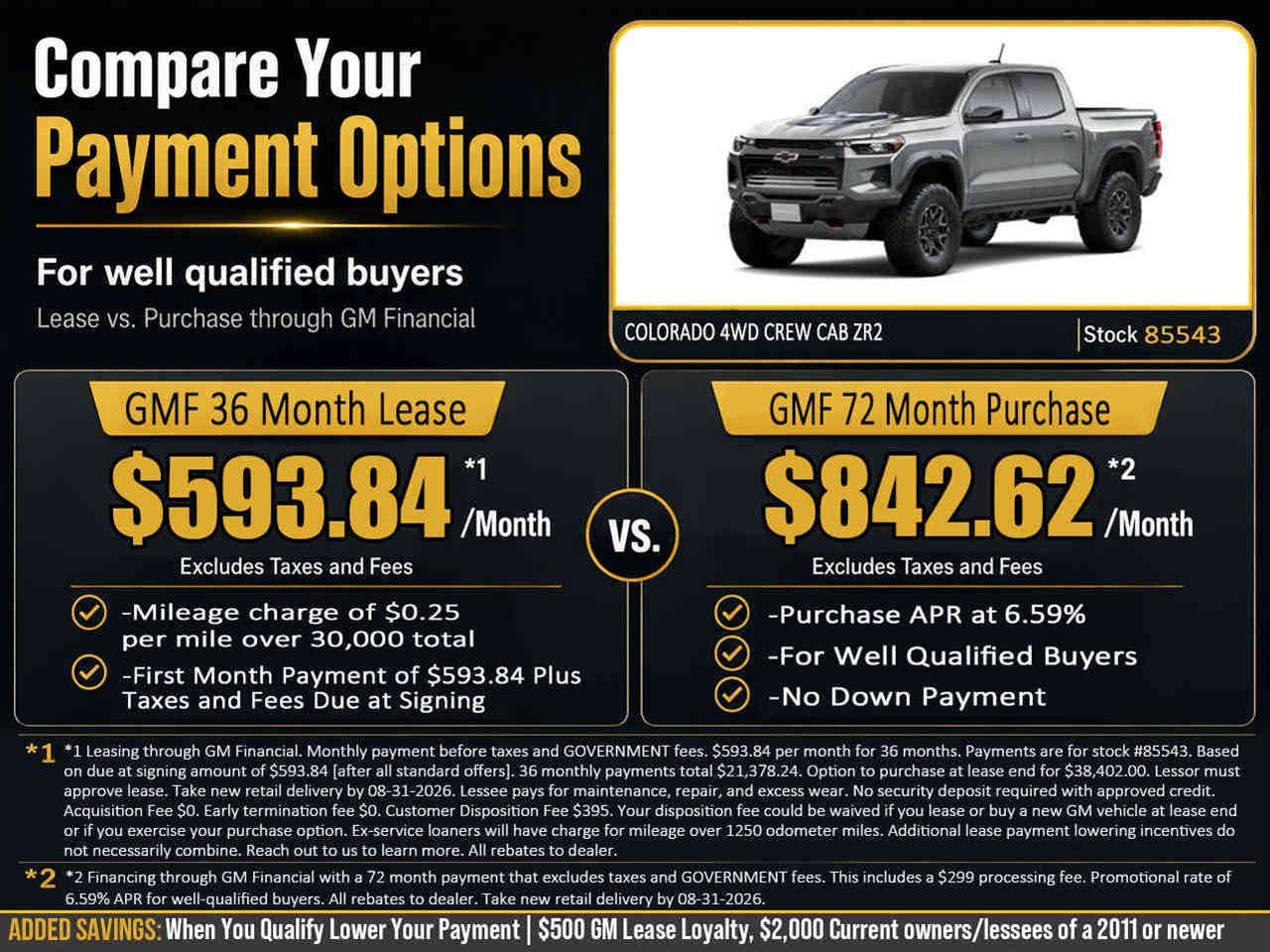 2026 Chevrolet Colorado ZR2