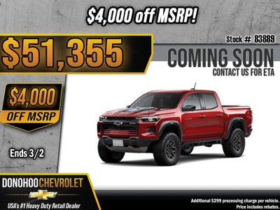 2026 Chevrolet Colorado ZR2