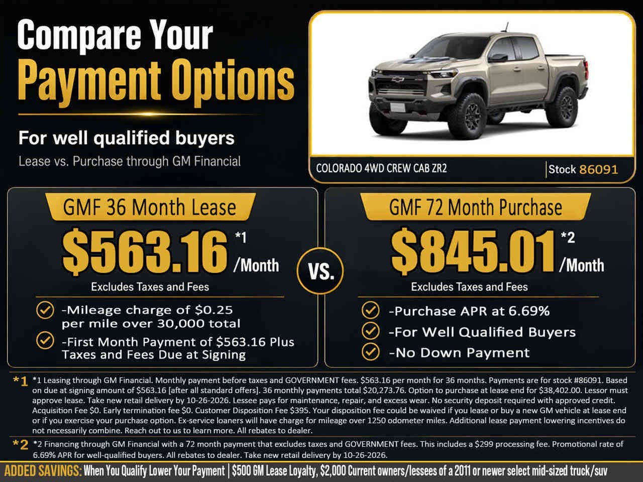 2026 Chevrolet Colorado ZR2