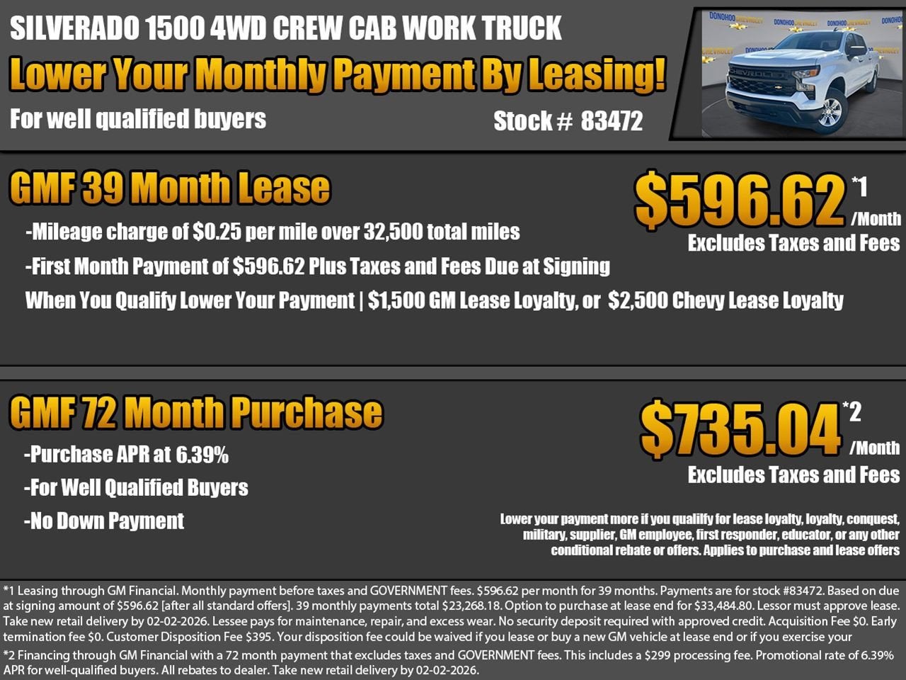 2026 Chevrolet Silverado 1500 WT