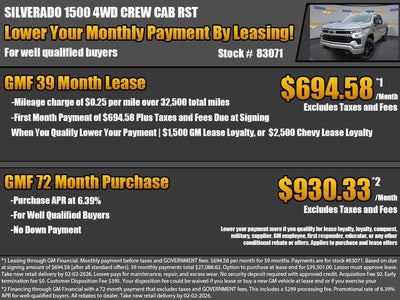 2026 Chevrolet Silverado 1500 RST