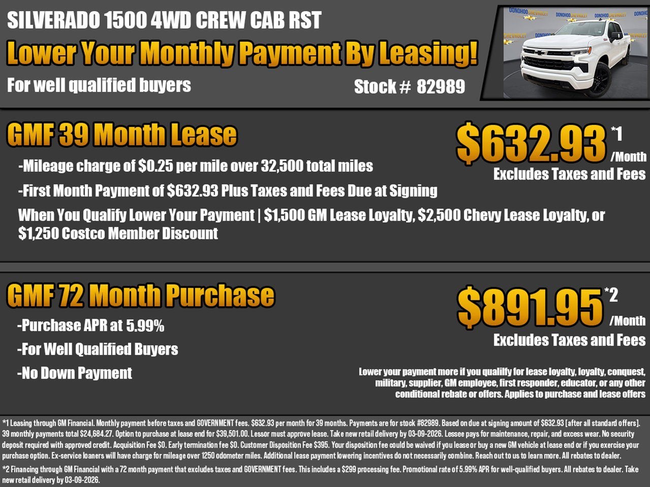 2026 Chevrolet Silverado 1500 RST