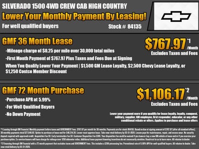 2026 Chevrolet Silverado 1500 High Country