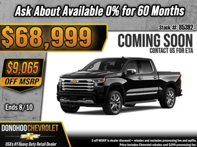 2026 Chevrolet Silverado 1500 High Country