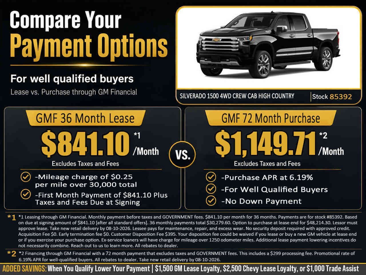 2026 Chevrolet Silverado 1500 High Country