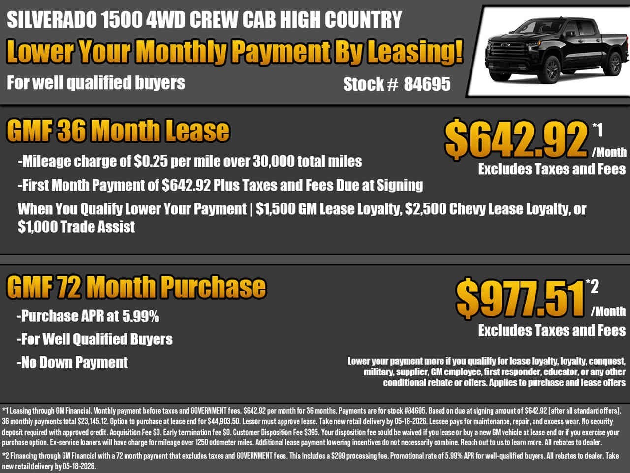 2026 Chevrolet Silverado 1500 High Country