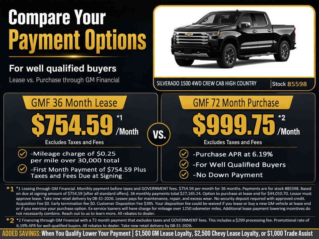 2026 Chevrolet Silverado 1500 High Country