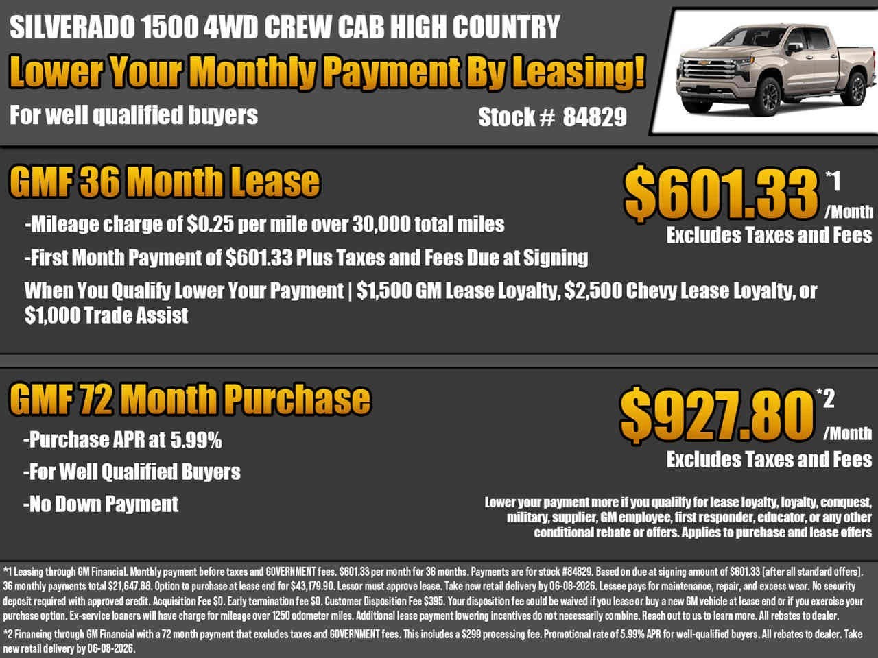 2026 Chevrolet Silverado 1500 High Country