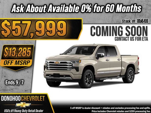 2026 Chevrolet Silverado 1500 High Country