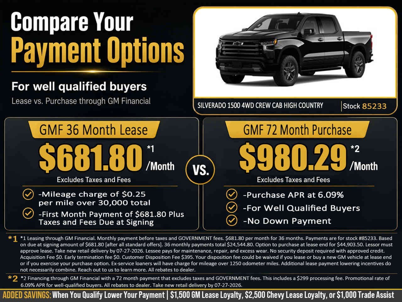 2026 Chevrolet Silverado 1500 High Country