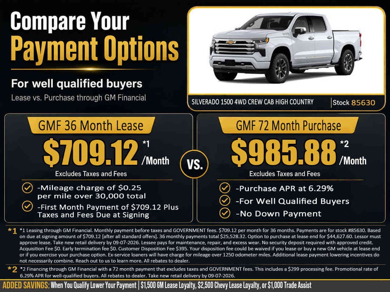 2026 Chevrolet Silverado 1500 High Country