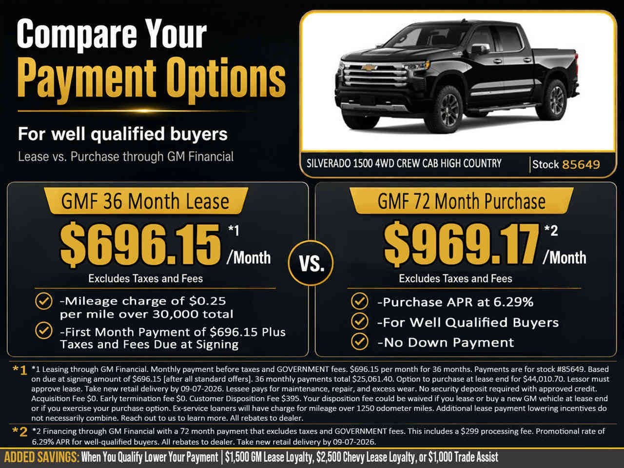 2026 Chevrolet Silverado 1500 High Country