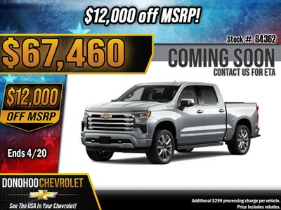 2026 Chevrolet Silverado 1500 High Country