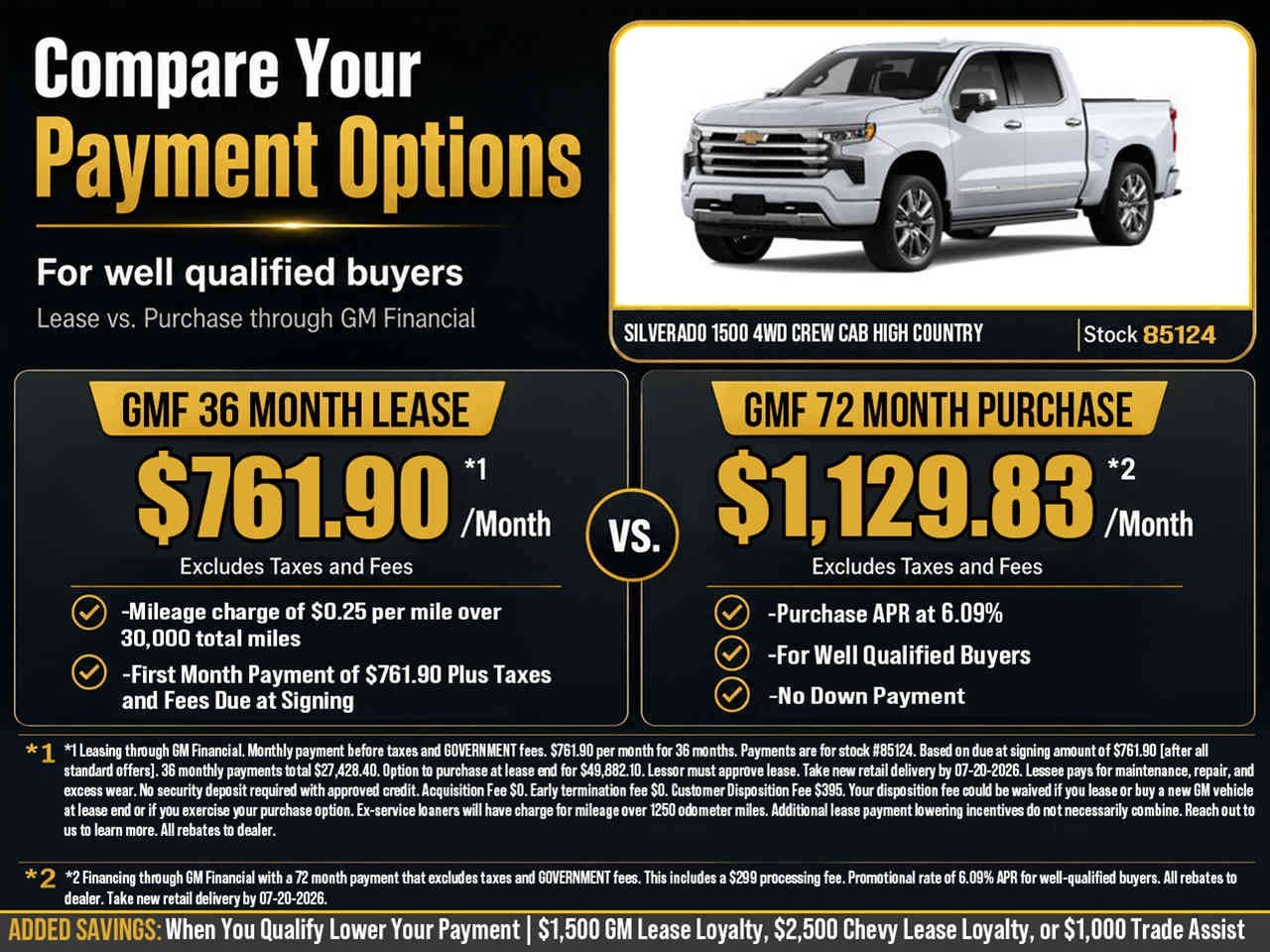 2026 Chevrolet Silverado 1500 High Country