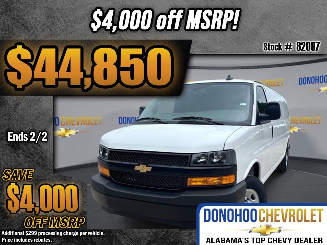 2025 Chevrolet Express Cargo 2500 WT