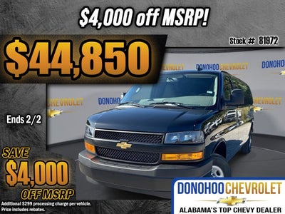 2025 Chevrolet Express Cargo 2500 WT