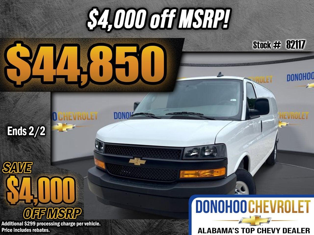 2025 Chevrolet Express Cargo 2500 WT
