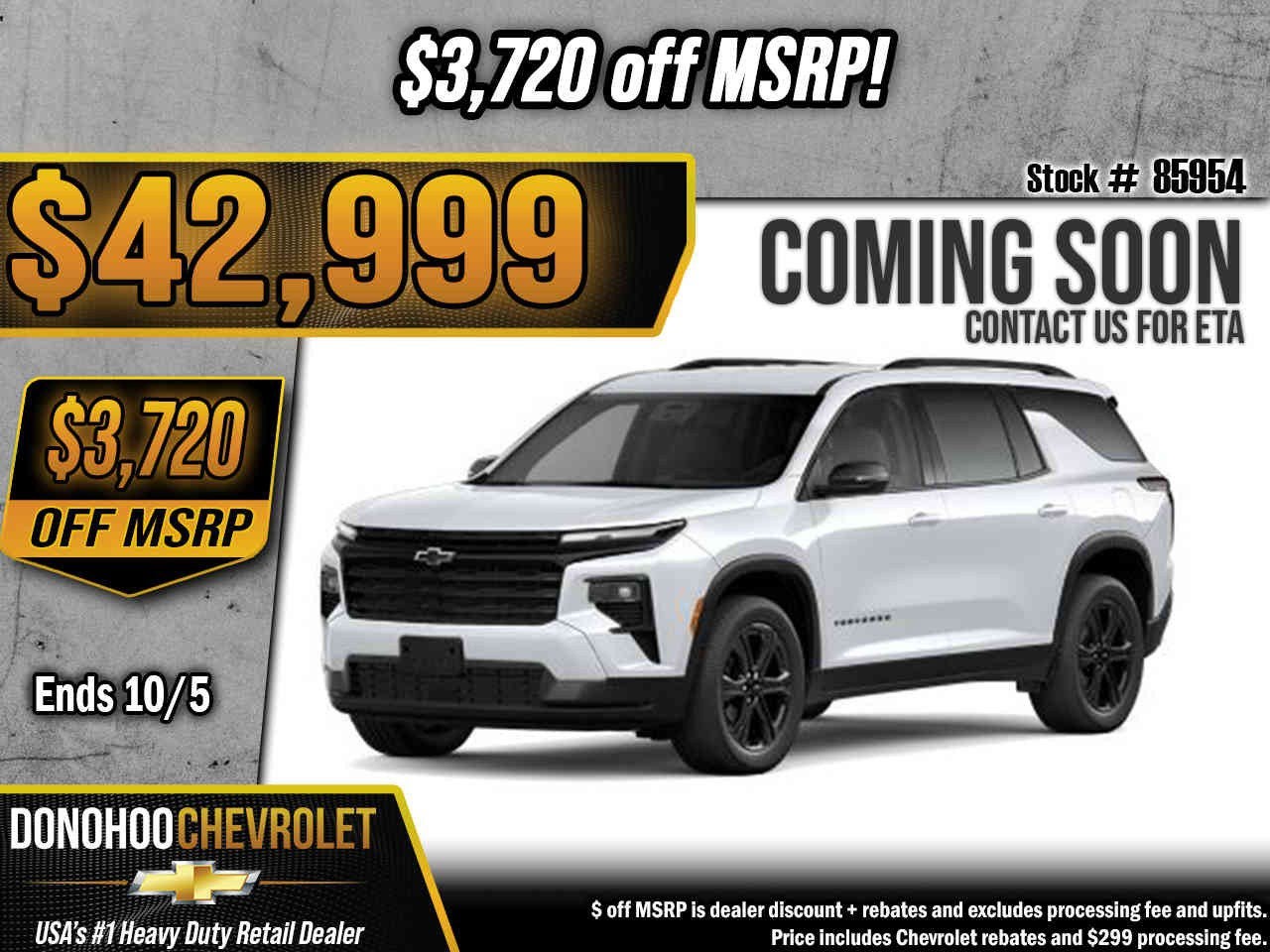 2027 Chevrolet Traverse LT