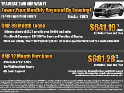 2026 Chevrolet Traverse LT